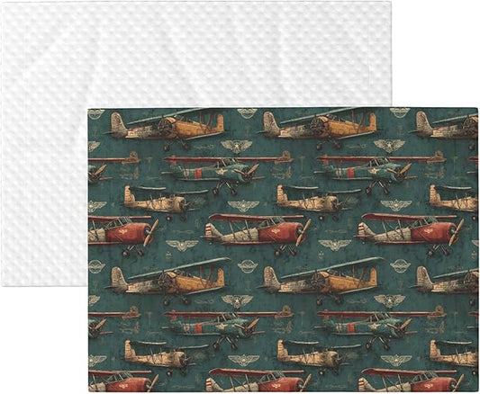 Waterproof Dog Blanket Soft Pet Blanket for Puppy Cat, Fleece Cat Throw Blankets for Furniture Bed Couch Sofa Reversible - Airplanes and Aviation Signs 1