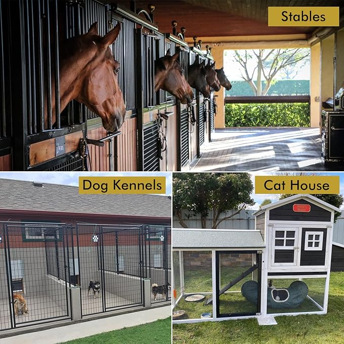 Acrylic Horse Stall Name Plate, 2.4" x 8" Personalized Stall Signs, UV Protected, Custom Pet Name Sign, All Weather Adhesive, Mounting (Antique Copper, Style 7)