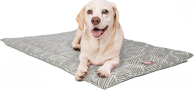 48" Charlie Metallic Crate Dog Bed Mat By Majestic Pet Products