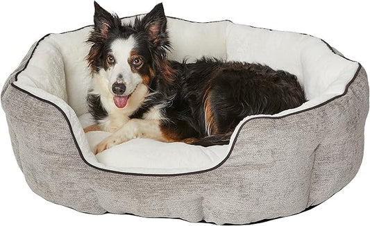 MidWest Homes for Pets Medium QuietTime Deluxe Pet Bed- Taupe/Fur