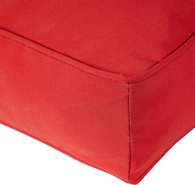 Charlie Rectangle Indoor/Outdoor Pillow Style Dog Bed, Salsa, Small (24" x 36")