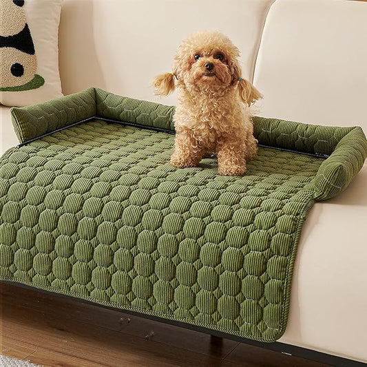 Dog Couch Bed Non Slip Dog Couch Cover Washable Non-Slip Pet Protector for Dogs & Cats, Soft Washable Dog Sofa Bed for Couch Sofa Chair & Bed