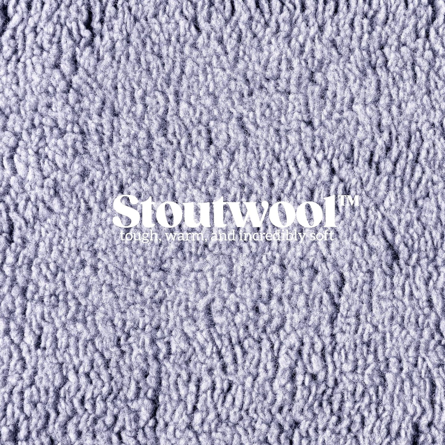 Stoutwool Indestructible Dog Bed - Fluffy Chew Proof Dog Crate Pad - Tough Kennel Pad for Aggressive Chewers - Washable, Ideal for Medium Breeds & Fits 30-Inch Crate - 29"x18", Jacaranda